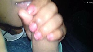 I couldn’t resist giving a hot blowjob in the public park with my daring partner