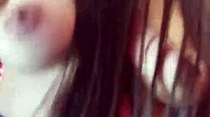 Petite Mexican Stepsister Rides Cock Like A Whore, Moaning Richly.