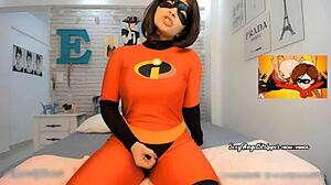 Sexy Cosplay Girl Dares You In Jerk Off Game