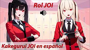 Intriguing roleplay handjob instructions in Spanish anime