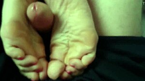 just a quick footjob clip from the collection