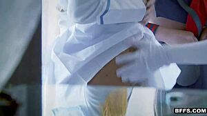 hot teen cosplay queens share in foursome