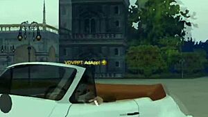 Pretty Amelie Dubon Masturbates In Gift Costume Under Christmas Tree