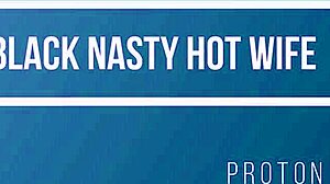 Proton fucks the slutty wife with blowjob and doggystyle cumshot