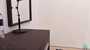 Intriguing roleplay blowjob in cinema with petite girl