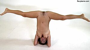 Wow! Aliska Zhiros Stuns with Flexible Gymnastics!