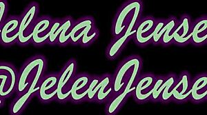 Jelena Jensen flaunting her Valentine's panties 😘