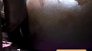 african amateur enjoys anal sex with thick cunt and cum everywhere