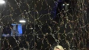 sexy blonde with tattoo invites you to join her in the wet jacuzzi