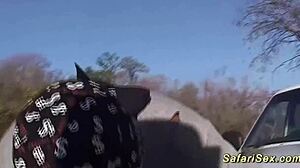 chubby african wife takes big cock