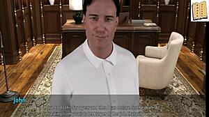 Gorgeous brunette Katie deepthroats cock