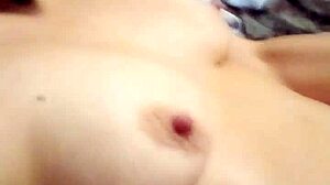 My homemade girlfriend gets smashd out in the garage