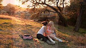 Remy lacroix and alli rae lick pussy.