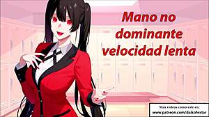 Intriguing roleplay handjob instructions in Spanish anime