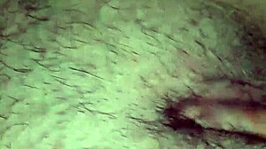 Milf cums hard on guy's face during pussy licking