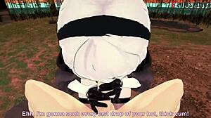 2b practicing, i interrupt to fuck her pov