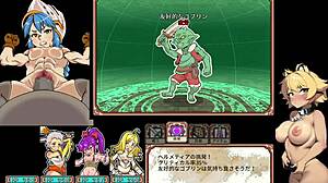 i dive into this wild dungeon game with four hot bitches for some steamy hentai fun