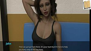 Gorgeous brunette Katie deepthroats cock