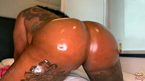 Charlotte Lavish flaunts her insane booty in a nasty, wet pussy scene.