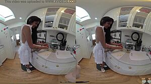 Virtual Viva 3D 180 in high-definition kitchen action