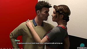 fucking the horny brunette teen 18+ in the bathroom pov with big tits and orgasm