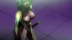 Taimanin Asagi's ass gets anal fucked in vol 04 😈