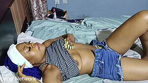 My Gorgeous Neighbor Shows Off Her Curvy Body