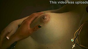 Claire Russell's steamy Laguna Bend scene in Cyberpunk