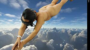 Dive into this fantasy with agarabas and olpr on the beach! Big tits, monster cock action in 4K. 😏