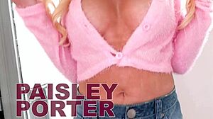 Paisley Porter handles huge cock in pov action