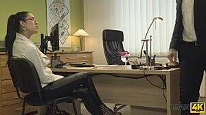 She faced rejection but landed office sex deal