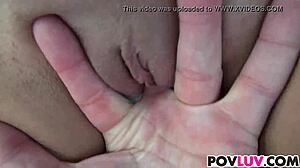 Going deep with teen Indica Reign in POV blowjob.