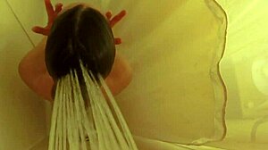 Brett Rossi Enjoys a Relaxing Shower Scene