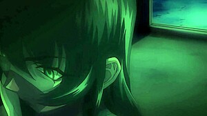 Taimanin Asagi's ass gets anal fucked in vol 04 😈