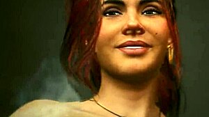 Claire Russell's steamy Laguna Bend scene in Cyberpunk