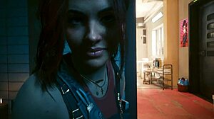 Claire Russell's steamy Laguna Bend scene in Cyberpunk