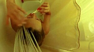 Brett Rossi Enjoys a Relaxing Shower Scene