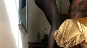 Watch Dzaddylongstrokes give a shaved brunette deepthroat, her big tits bouncing in POV assfucking.