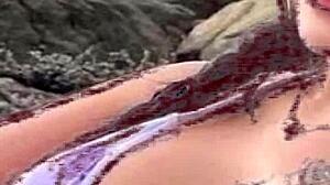 Desenhar Uma Mulher Gostosa De Biquíni Na Praia E Bater Punheta Em Off