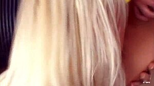 Blonde Lesbian Licks Pussy To Intense Orgasm In Scene