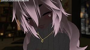 Reading lewd stories in vr and pleasuring myself in real life