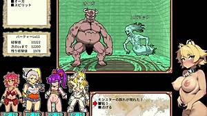 【ダンエロ＋の実況プレイ パート5】困ってるエッチなお姉さん2人組を助ける