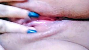 feeling so horny rubbing my pussy until it drips with cum