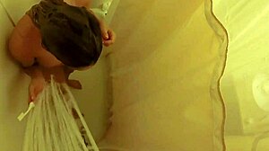 Brett Rossi Enjoys a Relaxing Shower Scene