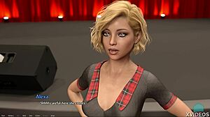 fucking the horny brunette teen 18+ in the bathroom pov with big tits and orgasm