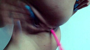 i'm fingerin' myself mad with three fingers