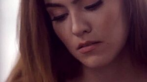 Does violet starr guide freya parker in a game of lesbian sex?