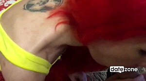 Datezone - Fucking a Redhead Amateur with Small 18+ Tits Homemade Girlfriend Cum Missionary Blowjob Friend Handjob Amateurs