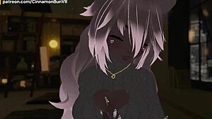 Reading lewd stories in vr and pleasuring myself in real life