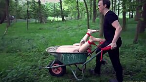 i scream in pleasure while tied up and cumming from toys